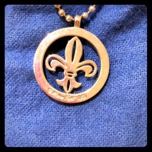 Mignon Faget Fleur de lis Amulet (sterling silver)